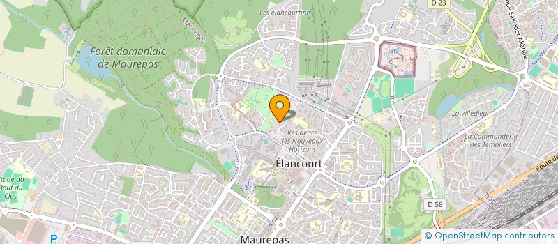 localisation de l'entreprise VOTRE INSTANT CONSEIL  ELANCOURT