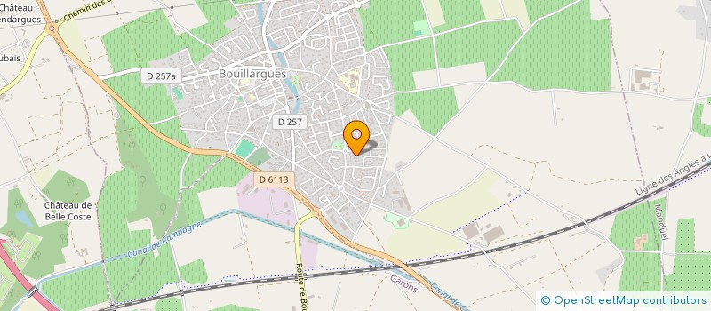 localisation de l'entreprise VOTRE INTENDANCE PRIVEE  BOUILLARGUES