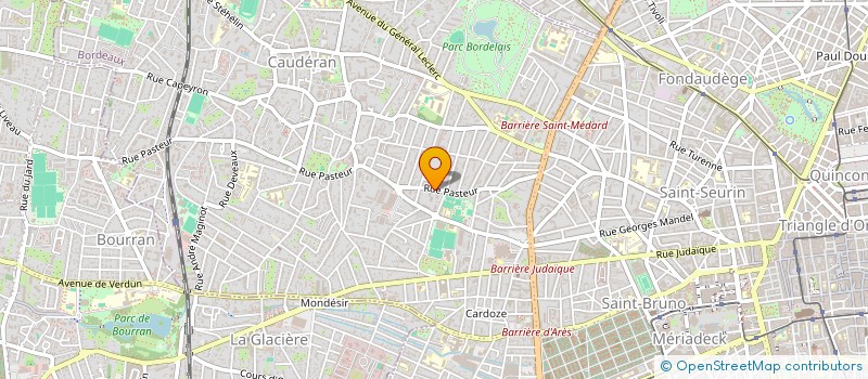 localisation de l'entreprise VOTRE INTERET PARTICULIER à BORDEAUX