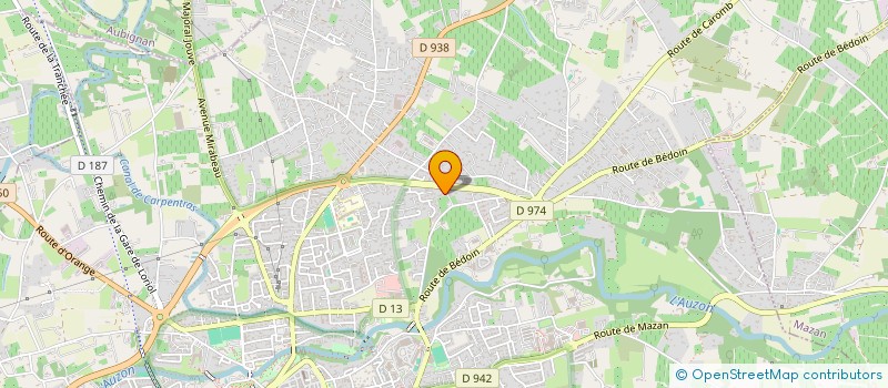 localisation de l'entreprise VOTRE INTERIEUR  AUBIGNAN