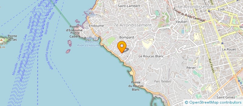 localisation de l'entreprise VOTRE ITINERAIRE EN PROVENCE à MARSEILLE