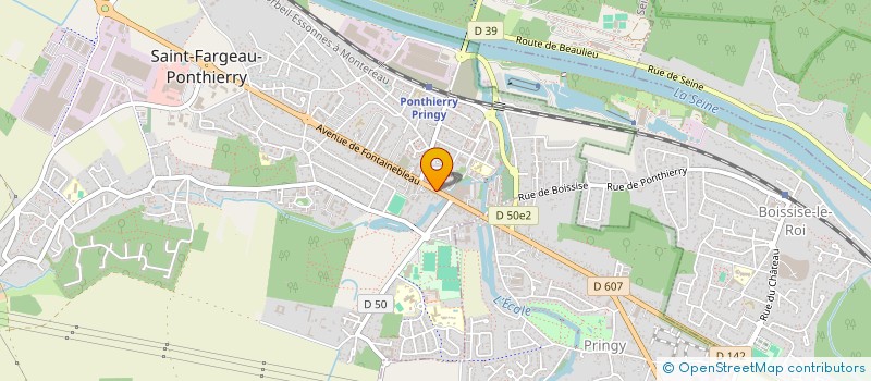 localisation de l'entreprise VOTRE JOLI INSTITUT à SAINT-FARGEAU-PONTHIERRY