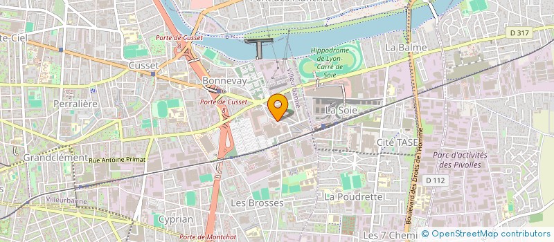 localisation de l'entreprise VOTRE LOGISTIQUE à VILLEURBANNE