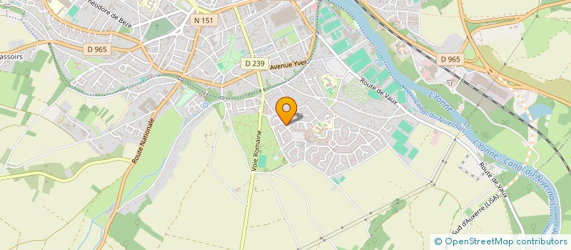 localisation de l'entreprise VOTRE MAISON à AUXERRE