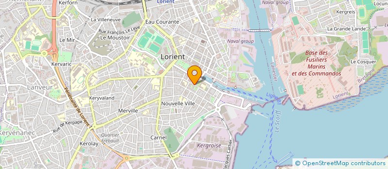 localisation de l'entreprise VOTRE MARCHE à LORIENT