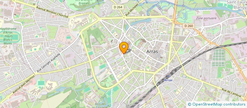 localisation de l'entreprise VOTRE MARQ SECURITY à ARRAS