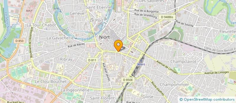 localisation de l'entreprise VOTRE PANIER'SAVEUR  NIORT