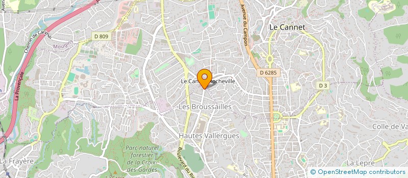 localisation de l'entreprise VOTRE RESIDENCE à CANNES