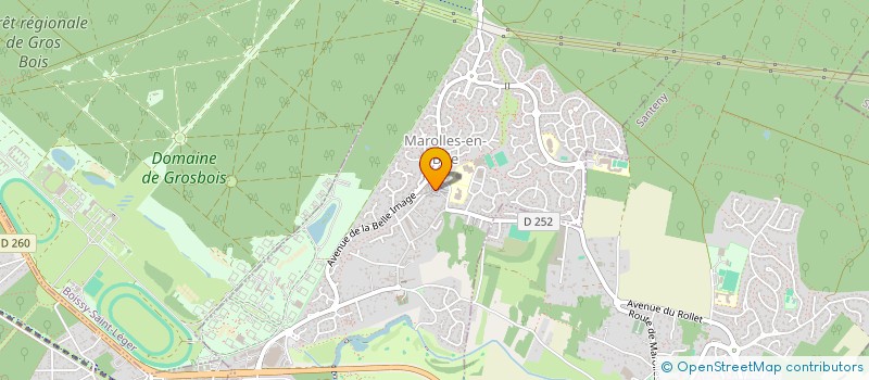 localisation de l'entreprise VOTRE SALON  MAROLLES EN BRIE