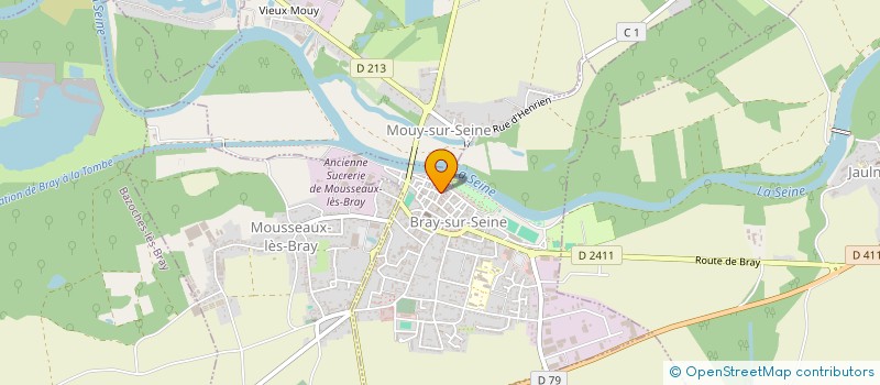 localisation de l'entreprise VOTRE SALON  BRAY-SUR-SEINE