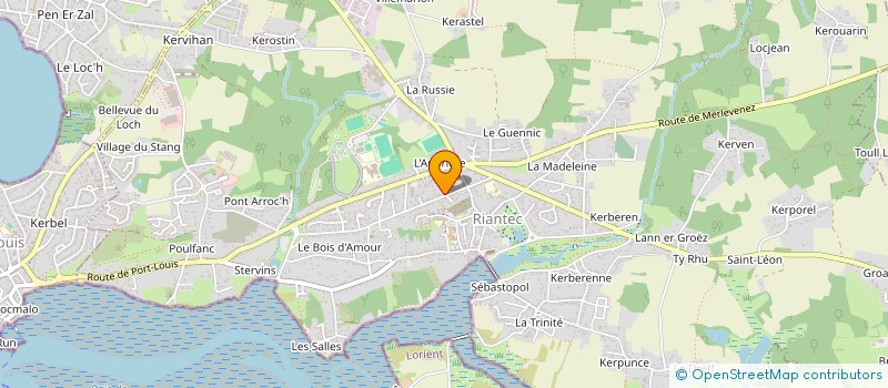 localisation de l'entreprise VOTRE SAV  RIANTEC