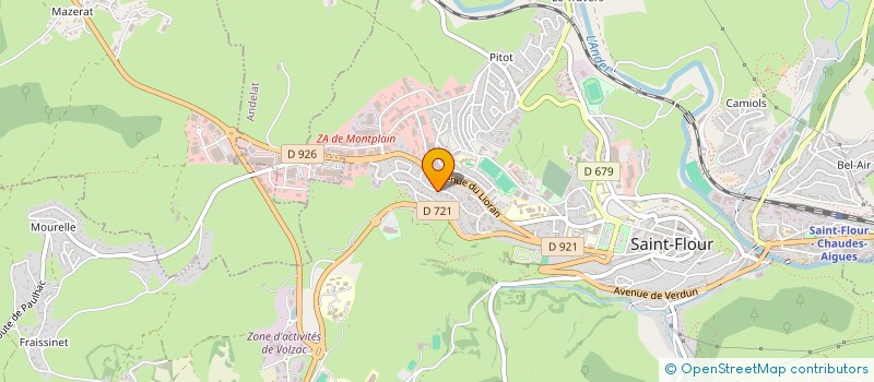 localisation de l'entreprise VOTRE-SURETE.COM à SAINT-FLOUR
