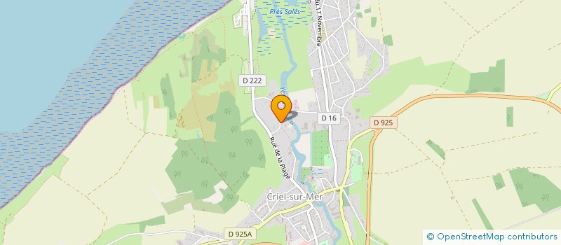 localisation de l'entreprise VOTRE VILLA à CRIEL-SUR-MER