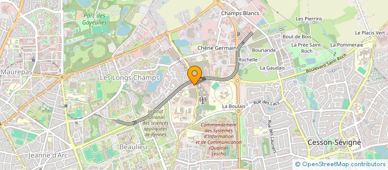 localisation de l'entreprise VOTRECHAUFFEURPRIVE.COM à RENNES