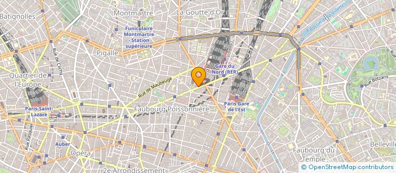 localisation de l'entreprise VOULEZ-VOUS PRODUCTION SERVICES  PARIS