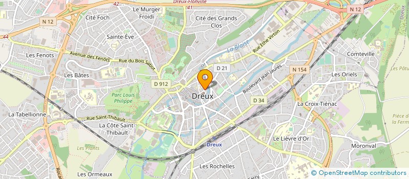 localisation de l'entreprise VOULOIR à DREUX