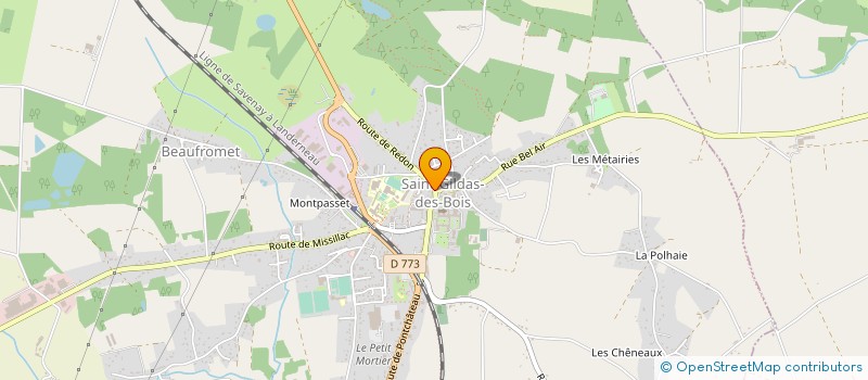 localisation de l'entreprise VOULOIR AGIR A SAINT-GILDAS-DES-BOIS à SAINT-GILDAS-DES-BOIS