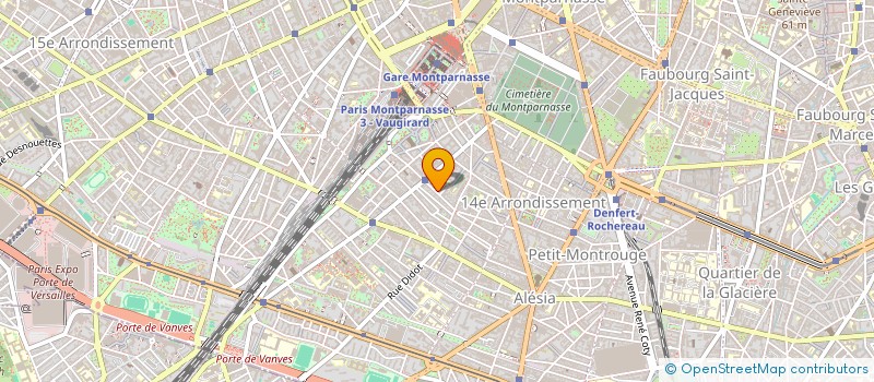 localisation de l'entreprise VOULOIR DIRE  PARIS