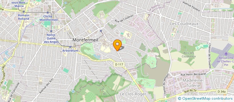 localisation de l'entreprise VOUMA SARL à MONTFERMEIL