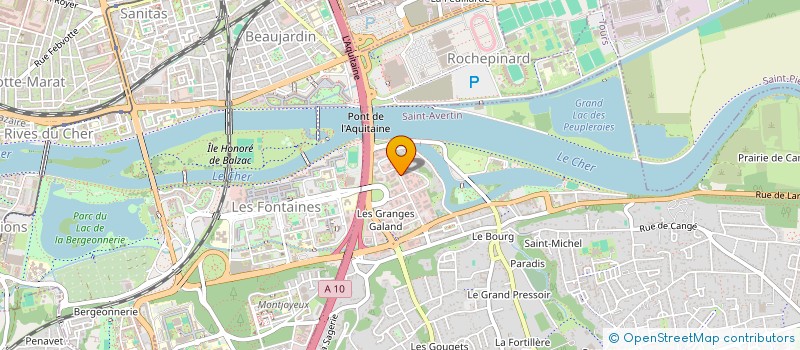 localisation de l'entreprise & VOUS à SAINT-AVERTIN