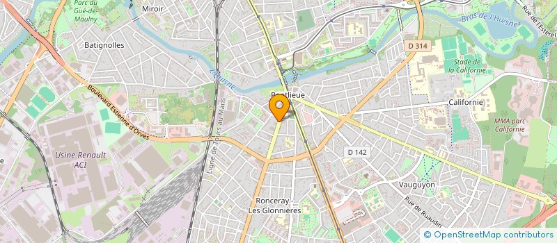 localisation de l'entreprise VOUS CONSEILLER  LE MANS