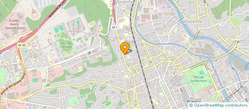 localisation de l'entreprise VOUS D'ABORD  NANCY