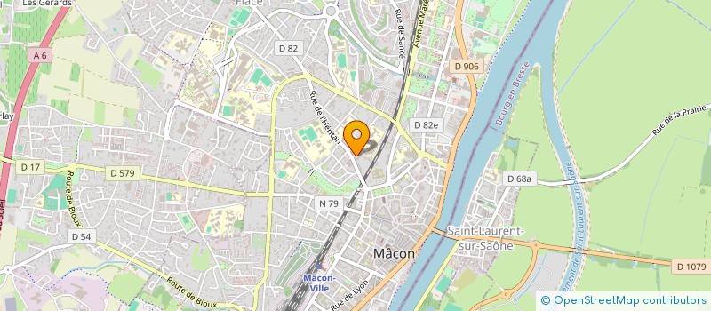 localisation de l'entreprise VOUS ET NOUS à MACON