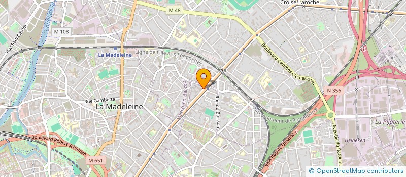localisation de l'entreprise VOUS ETES AU TOP à LILLE