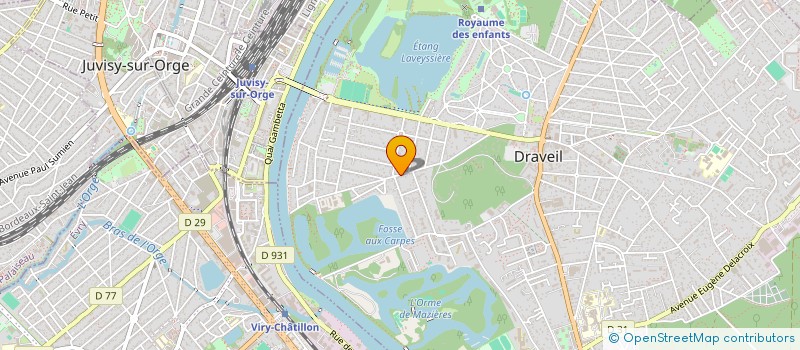 localisation de l'entreprise VOUS ETES TOUS BEAUX à DRAVEIL