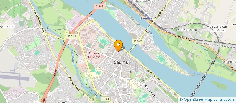 localisation de l'entreprise VOUS LOIRE COMMUNICATION à SAUMUR
