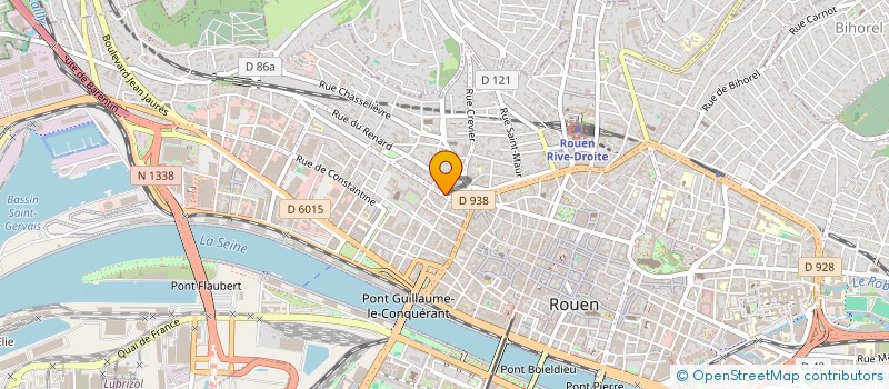 localisation de l'entreprise VOUS N'ETES PAS SEUL(E) 76  ROUEN