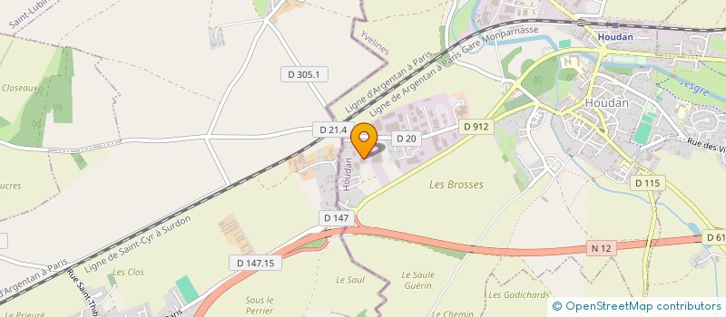 localisation de l'entreprise VOUSSERT à CHERISY