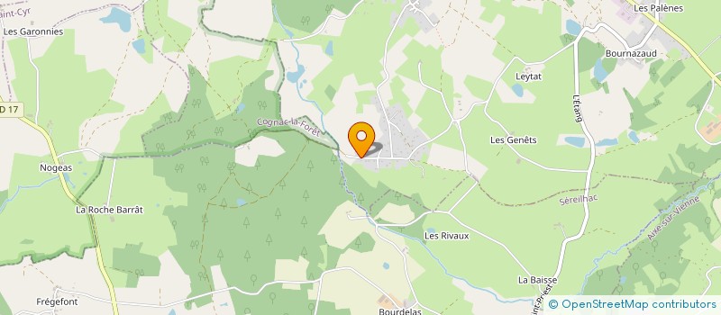 localisation de l'entreprise VOUZELAUD à SAINT-PRIEST-SOUS-AIXE