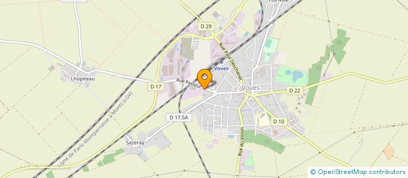 localisation de l'entreprise VOVEA THERMIC à LES VILLAGES VOVEENS