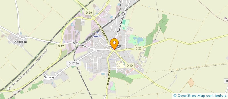 localisation de l'entreprise VOVEENS MARCHE à LES VILLAGES VOVEENS