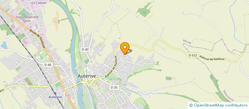 localisation de l'entreprise VOVINAM OCCITAN  AUTERIVE