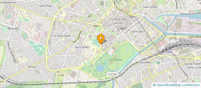 localisation de l'entreprise VOVINAM VIET VO DAO CAEN à CAEN