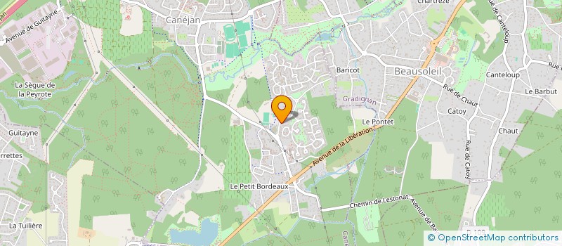 localisation de l'entreprise VOVINAM VIET VO DAO CANEJAN à CANEJAN