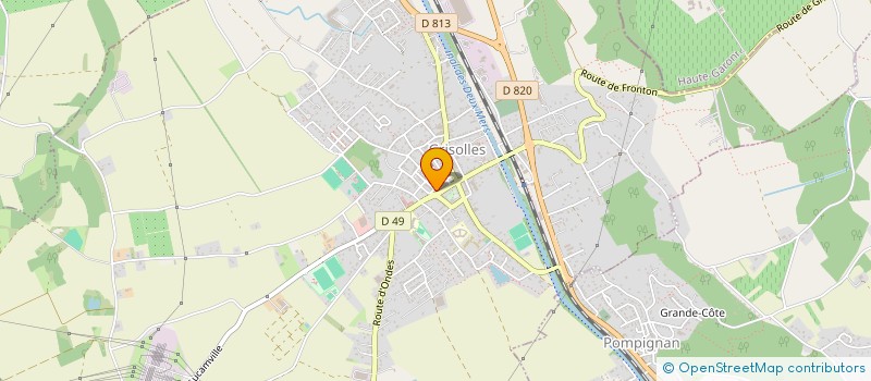 localisation de l'entreprise VOVIS ET ASSOCIES, NOTAIRES  GRISOLLES