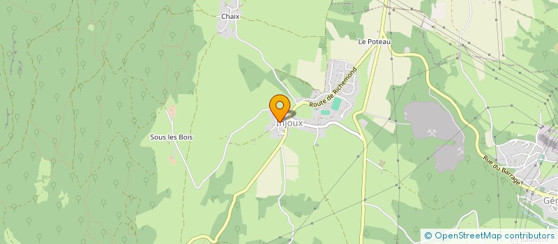 localisation de l'entreprise VOVRAY à INJOUX-GENISSIAT