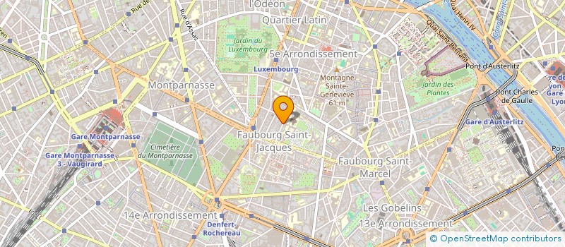 localisation de l'entreprise VOX à PARIS