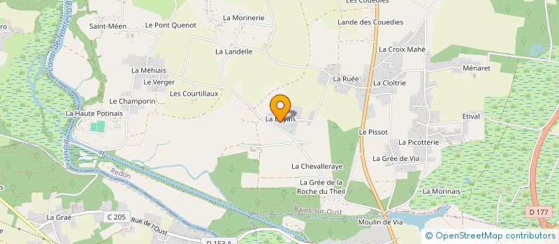 localisation de l'entreprise VOX  BAINS-SUR-OUST