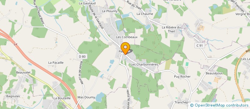 localisation de l'entreprise VOX AGORA  VEYRAC