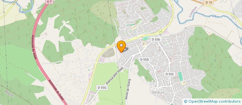 localisation de l'entreprise VOX ANIMA à VELAUX