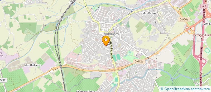 localisation de l'entreprise VOX E NEX  TOULOUGES