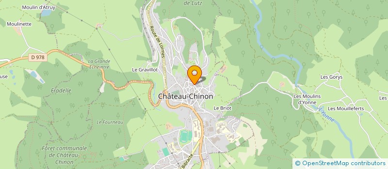 localisation de l'entreprise VOX GUARANTEED ELECTRONIC MARKETPLACE - VOXGEM  CHATEAU-CHINON (VILLE)