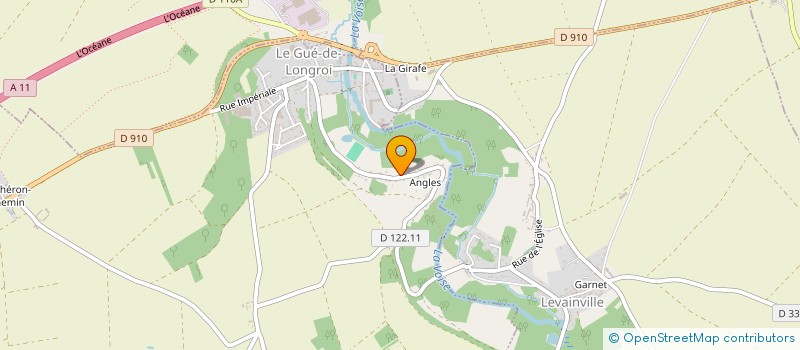 localisation de l'entreprise VOX HORTIS à SAINVILLE