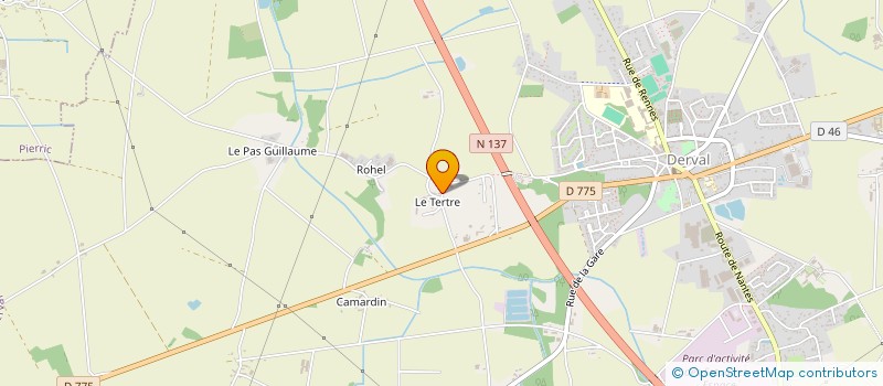 localisation de l'entreprise VOX LIGERI  DERVAL