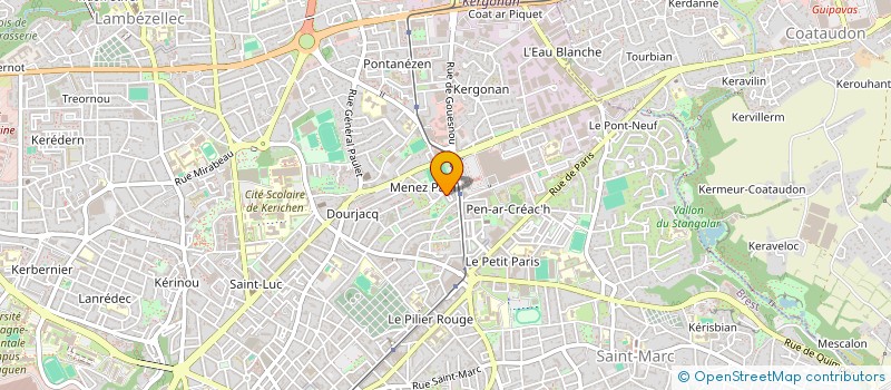 localisation de l'entreprise VOX'N COMPAGNIE à BREST