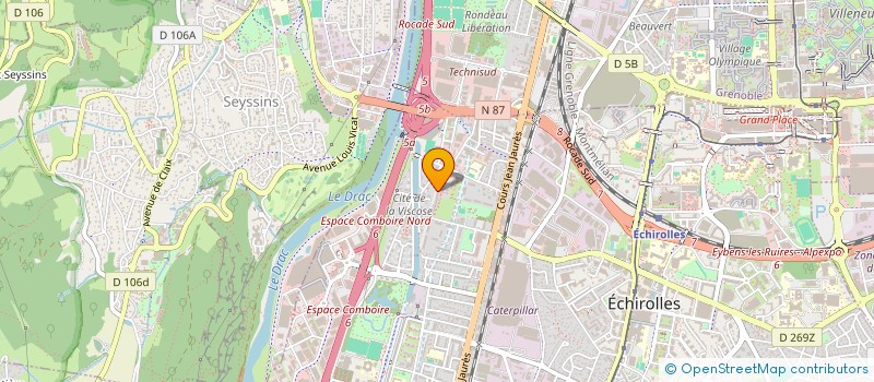 localisation de l'entreprise VOX POPULI  ECHIROLLES